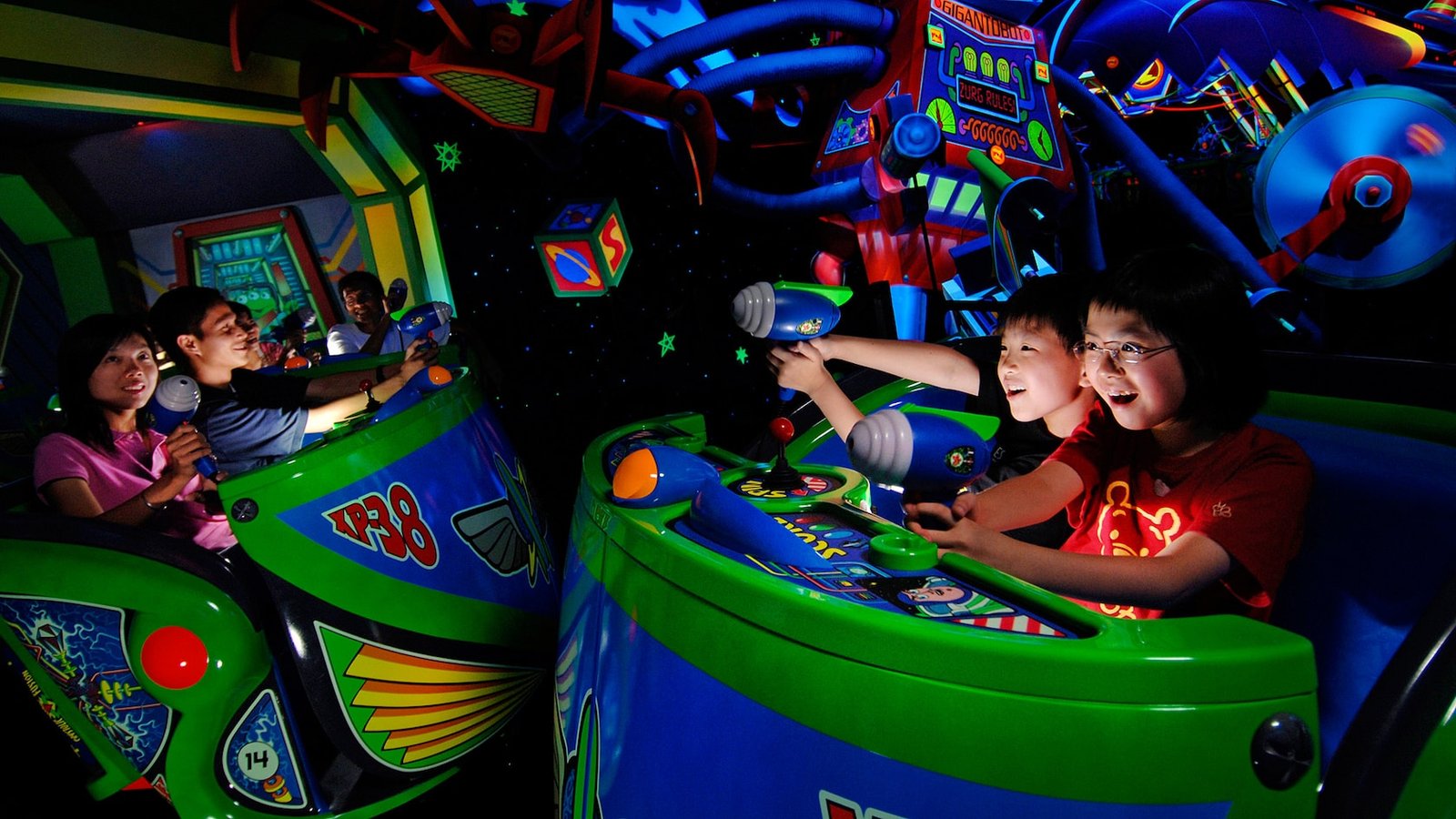 Buzz Lightyear Astro Blasters en Disneyland Park