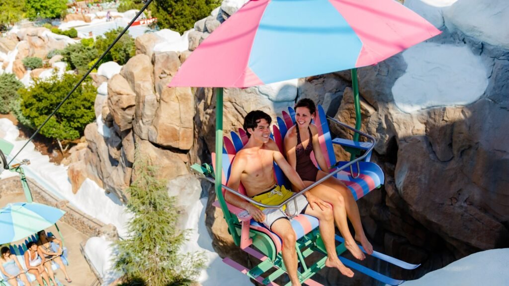 Chairlift en Disney’s Blizzard Beach