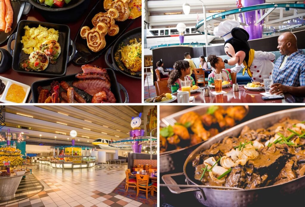 Fotografía oficial de Chef Mickey’s en Walt Disney World