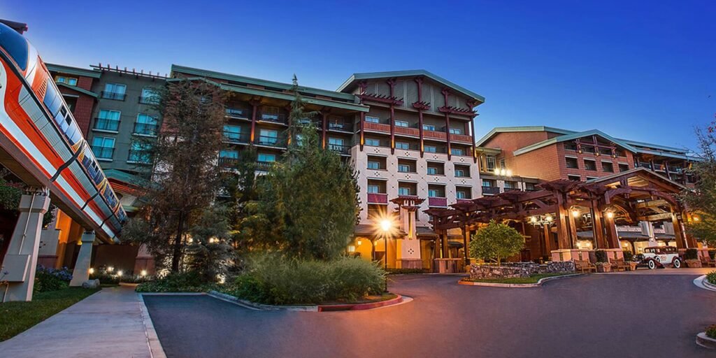 Exterior de Disney's Grand Californian Hotel & Spa, Anaheim