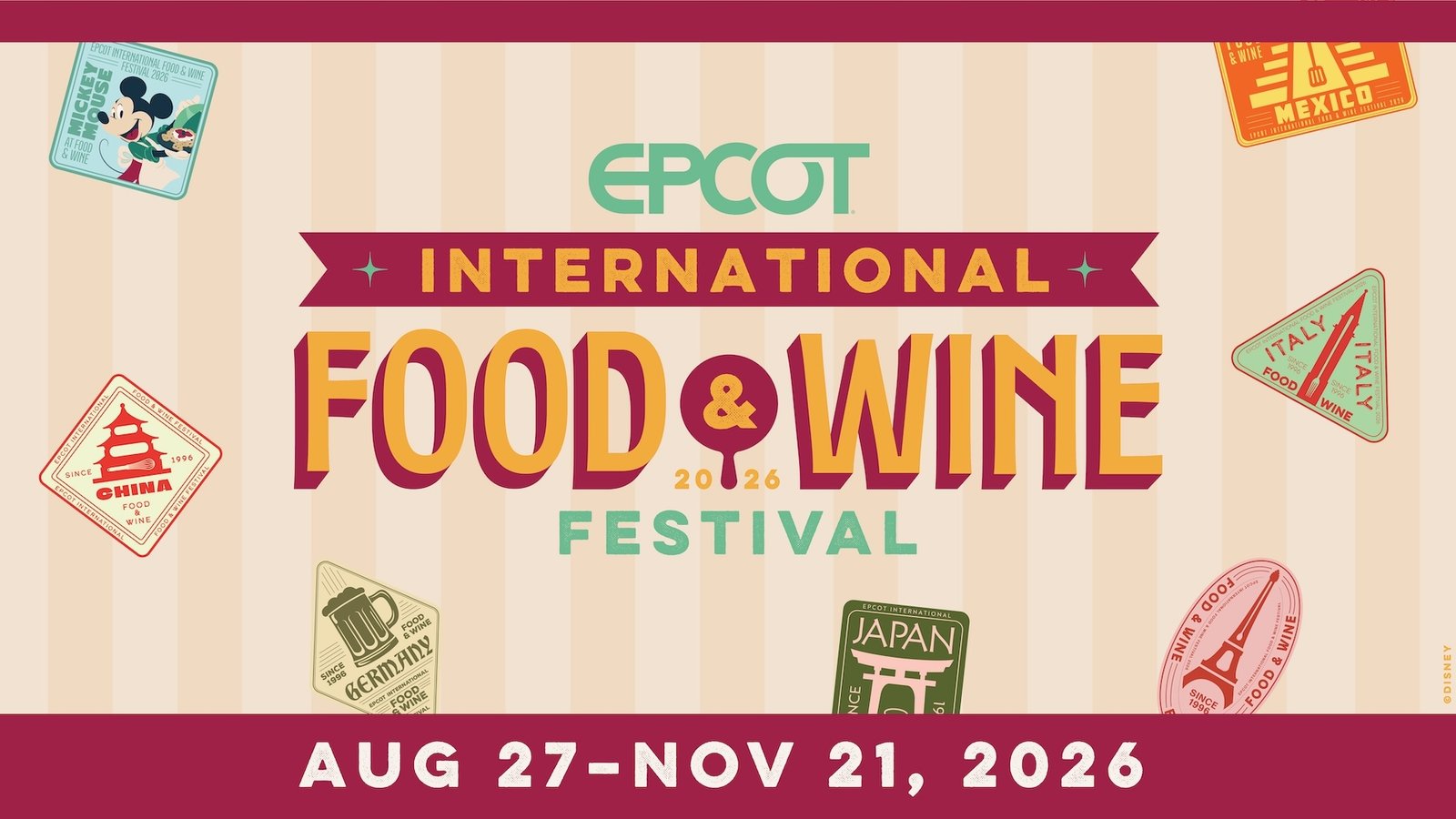 Imagen oficial de EPCOT International Food & Wine Festival
