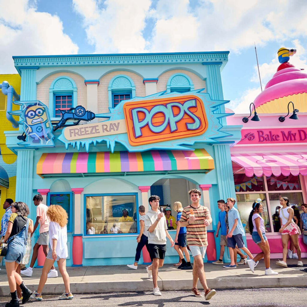 Freeze Ray Pops en Universal Studios Florida