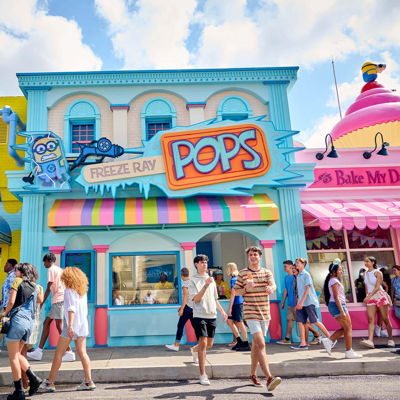 Freeze Ray Pops en Universal Studios Florida