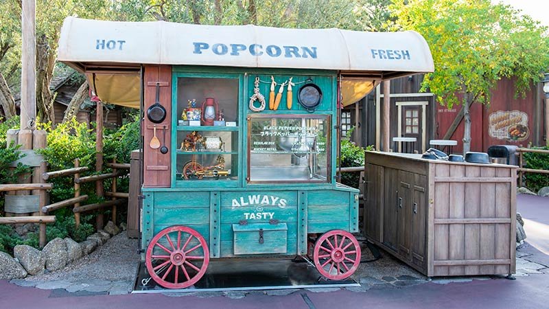 Popcorn wagon (In front of Cowboy Cookhouse): dónde comer en Tokyo Disneyland