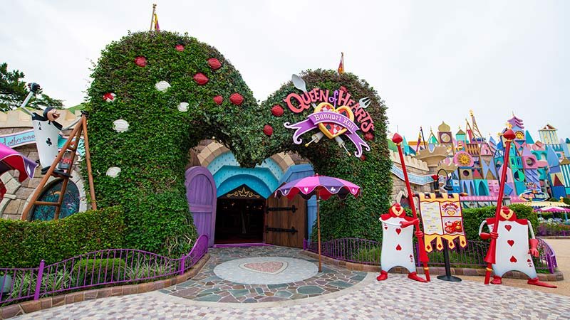 Queen of Hearts Banquet Hall: dónde comer en Tokyo Disneyland