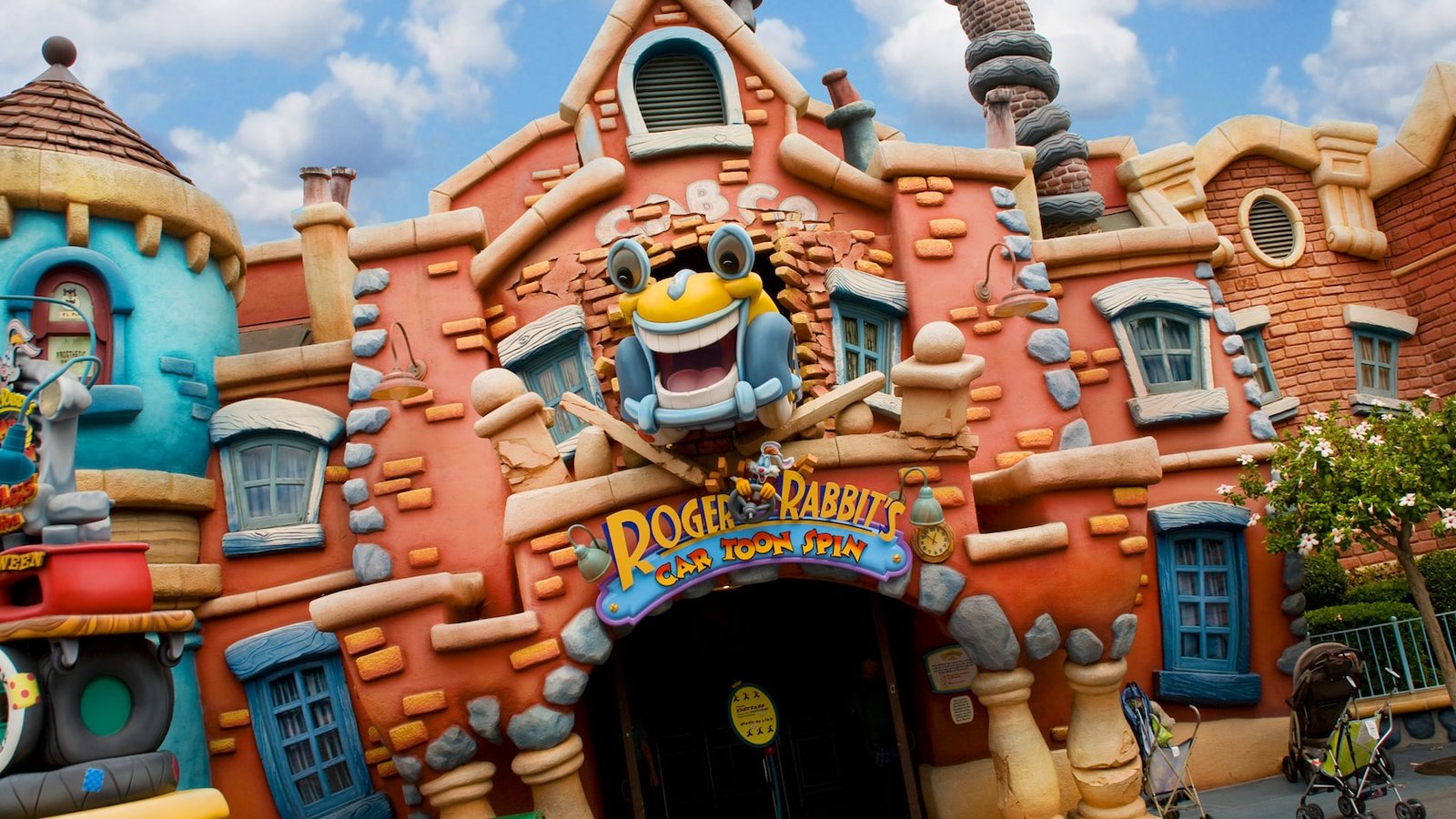 Roger Rabbit Car Toon Spin en Disneyland Park