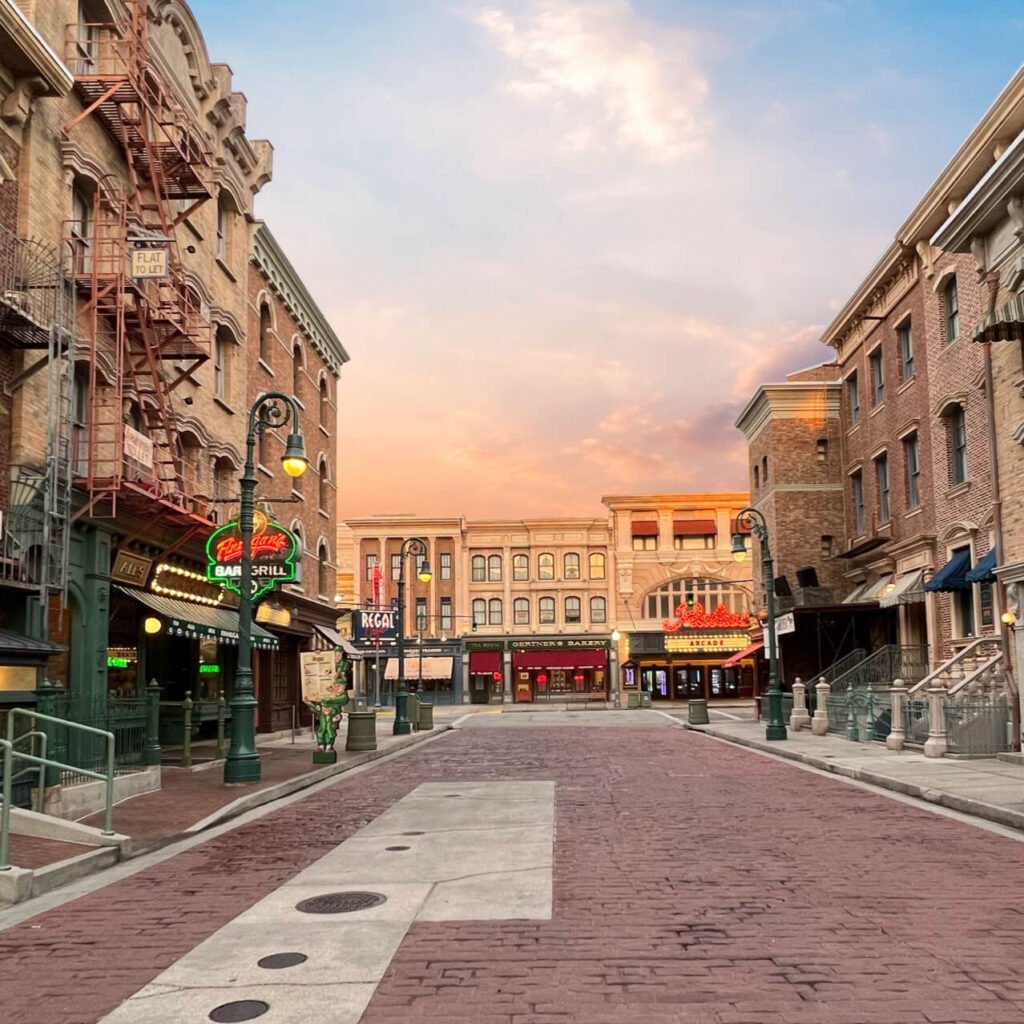 Ambientación de New York en Universal Studios Florida
