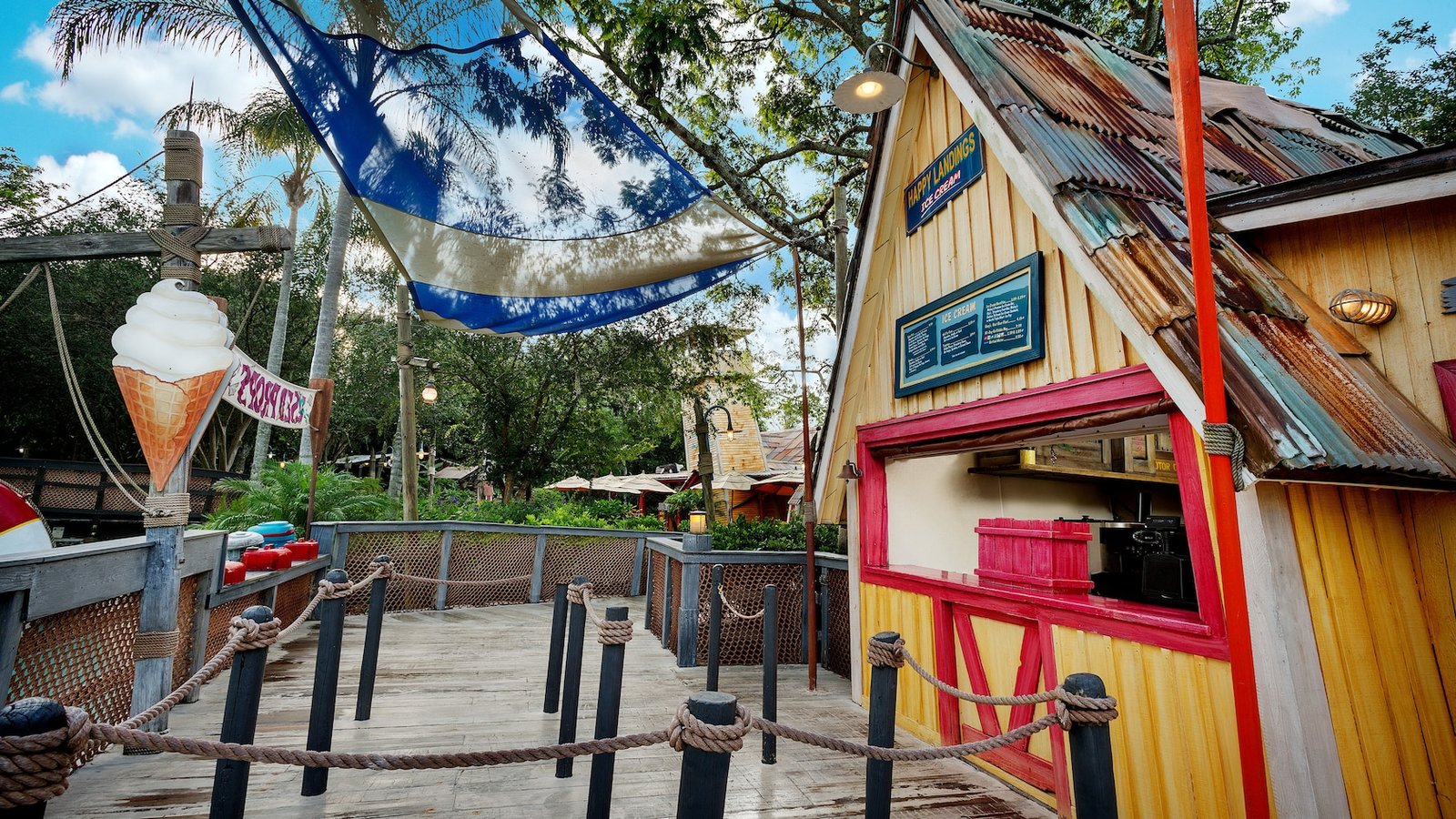 Happy Landings Ice Cream en Typhoon Lagoon