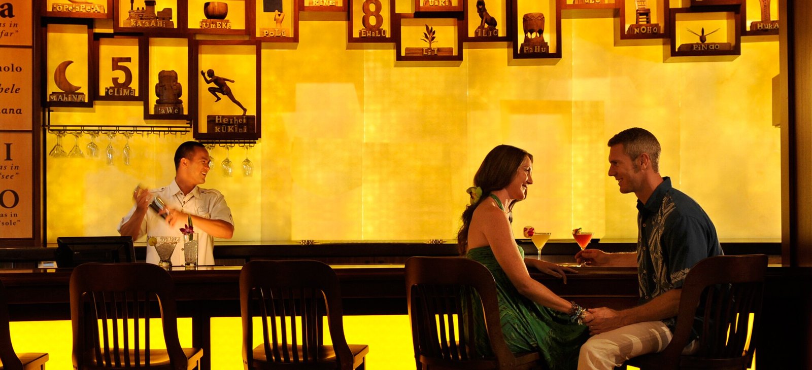 The ʻŌlelo Room en Aulani, Hawái