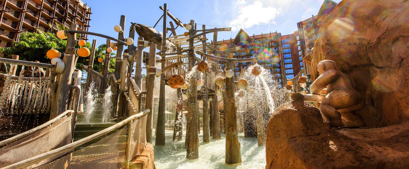 Menehune Bridge en Aulani, Hawái