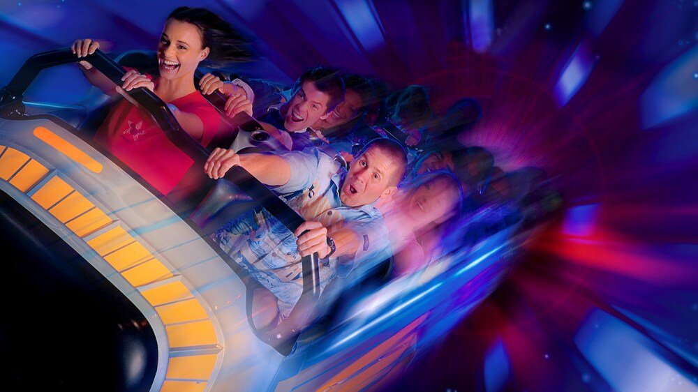 Space Mountain en Disneyland Park