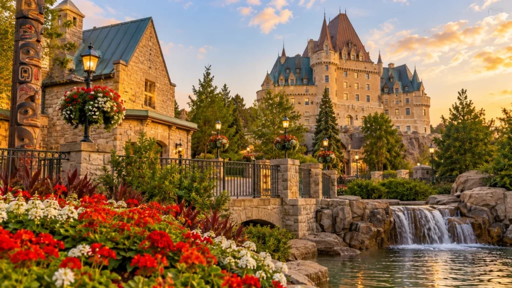 Ilustración de Pabellón de Canadá en EPCOT
