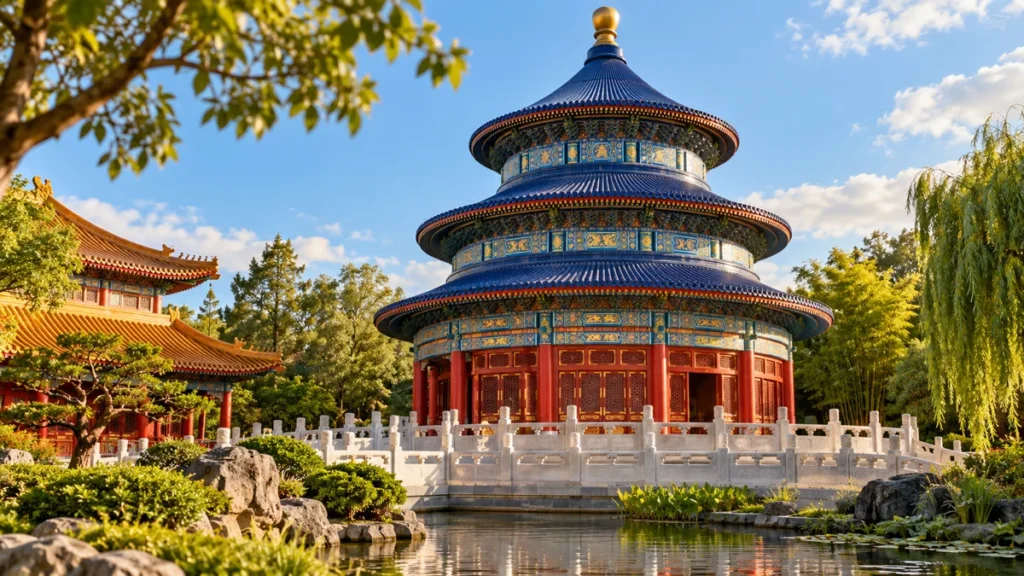 Ilustración de Pabellón de China en EPCOT