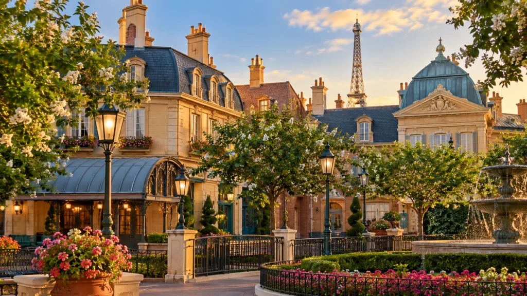 Ilustración de Pabellón de Francia en EPCOT