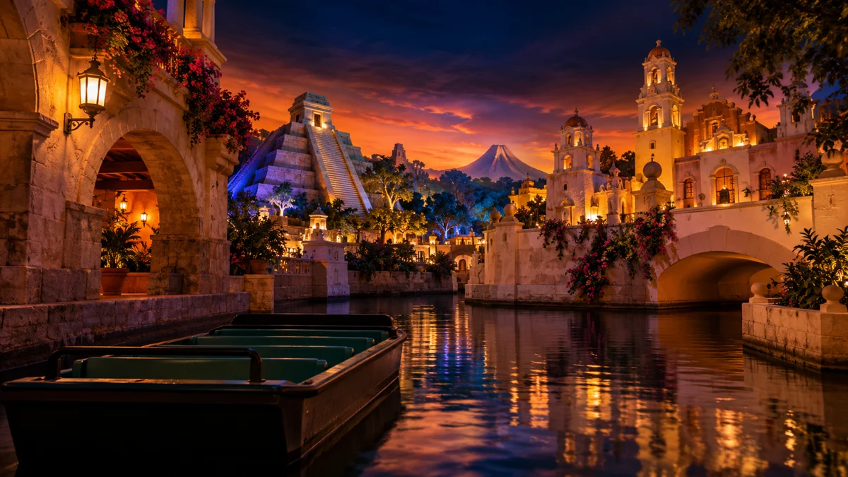 Ilustración de Gran Fiesta Tour Starring The Three Caballeros en EPCOT