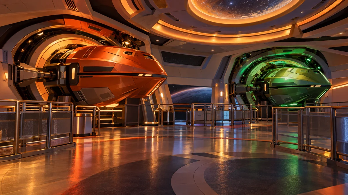 Ilustración de Mission: SPACE en EPCOT