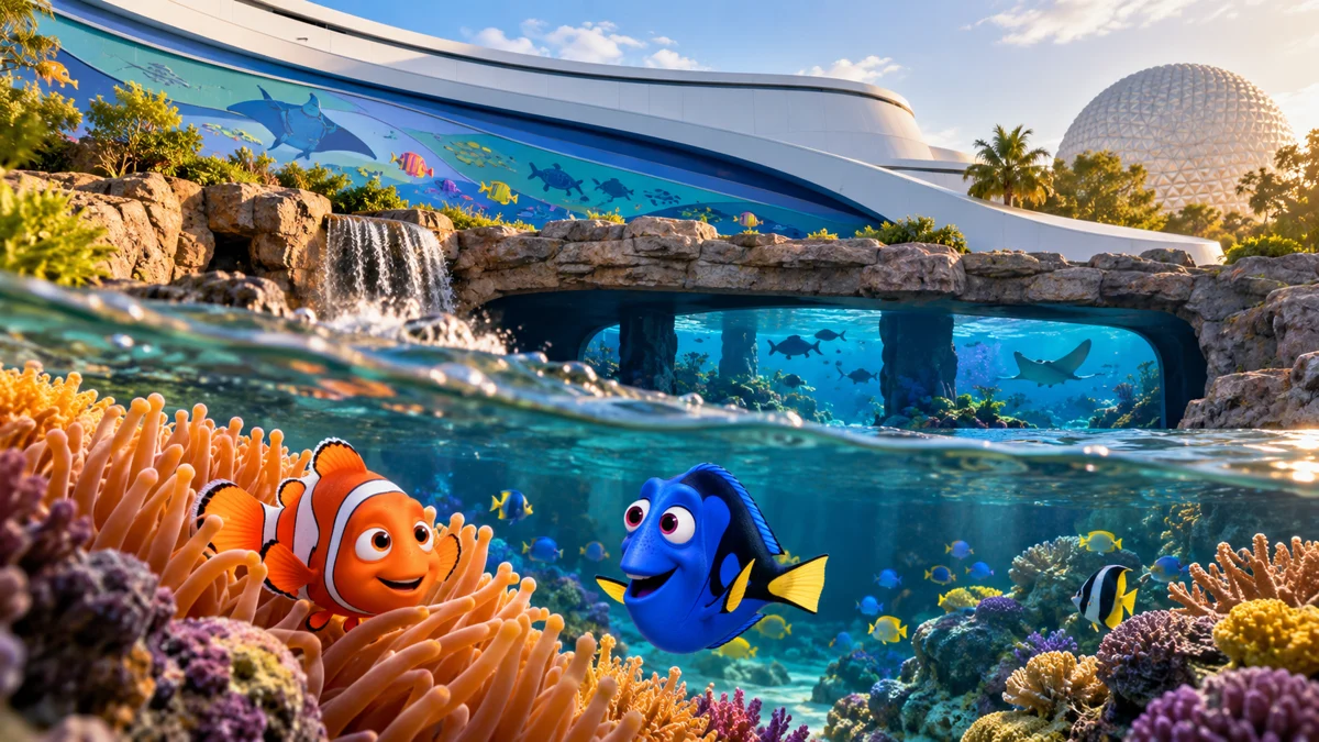 Ilustración de The Seas with Nemo & Friends en EPCOT