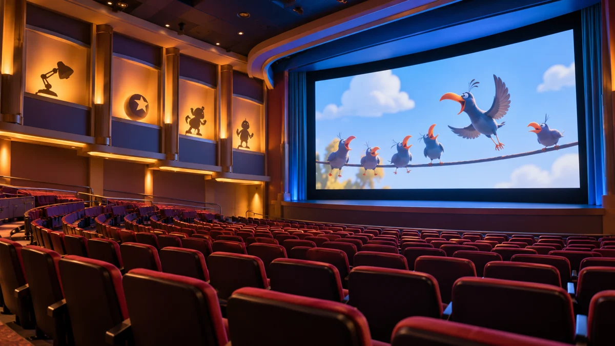 Ilustración de Disney and Pixar Short Film Festival en EPCOT