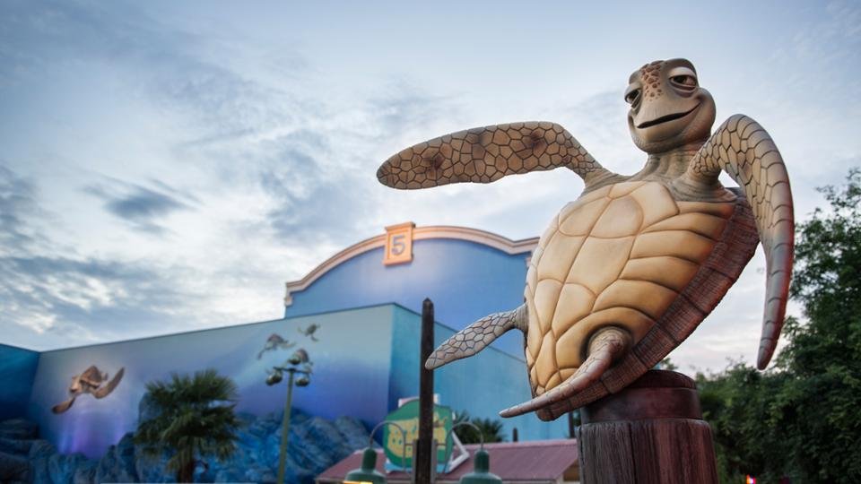 Crush's Coaster en Disney Adventure World