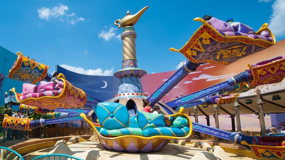 Les Tapis Volants - Flying Carpets Over Agrabah en Disney Adventure World