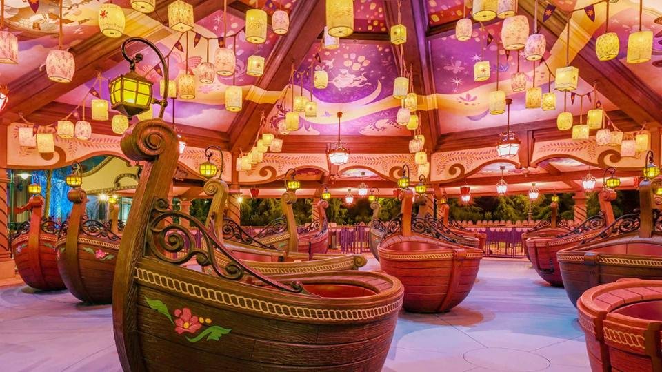 Raiponce Tangled Spin en Disney Adventure World