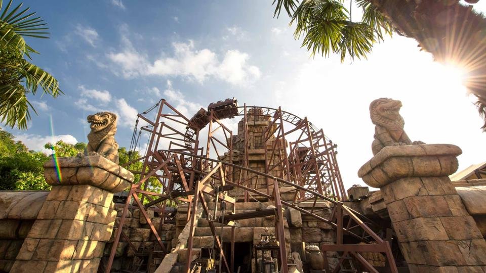 Indiana Jones and the Temple of Peril en Disneyland Park París