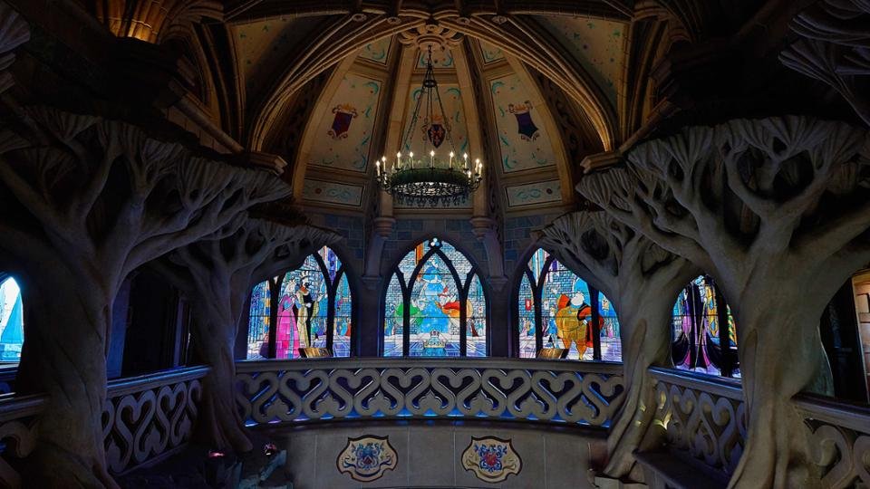 La Galerie de la Belle au Bois Dormant en Disneyland Park París