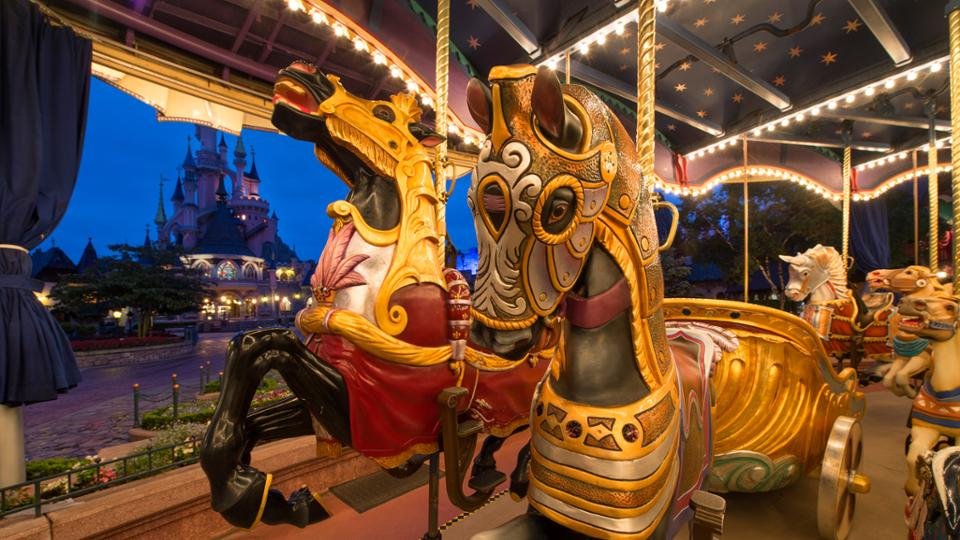 Le Carrousel de Lancelot en Disneyland Park París