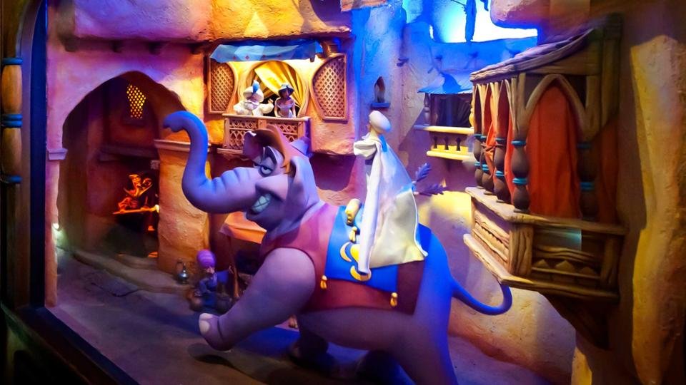 Le Passage Enchanté d'Aladdin en Disneyland Park París