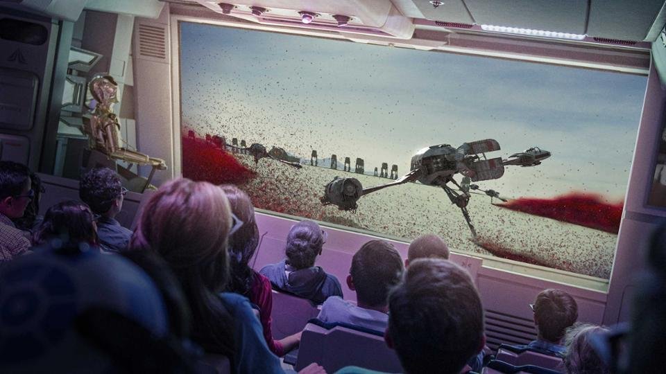 Star Tours: The Adventures Continue* en Disneyland Park París