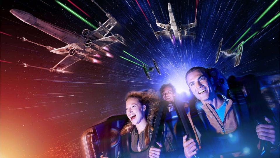 Star Wars Hyperspace Mountain en Disneyland Park París