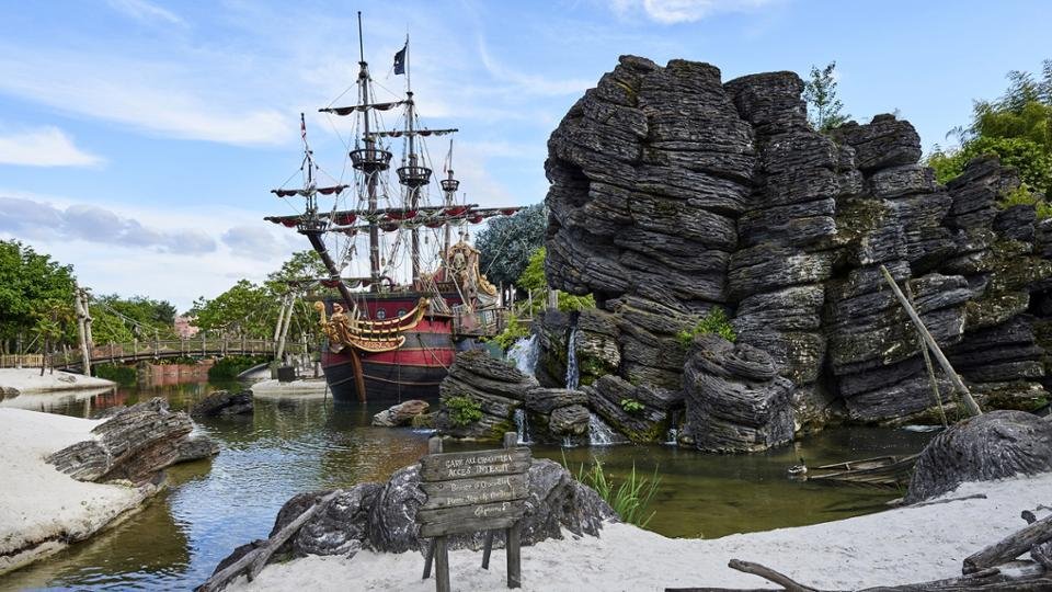 Pirates' Beach en Disneyland Park París