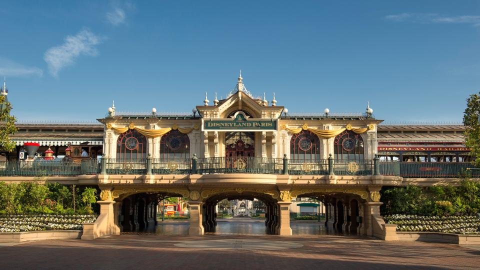 Disneyland Railroad Main Street Station en Disneyland Park París