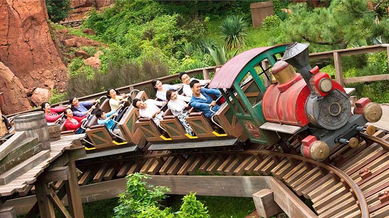 Big Thunder Mountain en Westernland, Tokyo Disney Resort