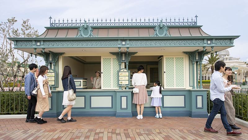 Food Booth (Adventureland side) · World Bazaar