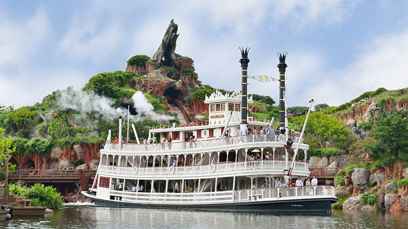 Mark Twain Riverboat en Westernland, Tokyo Disney Resort