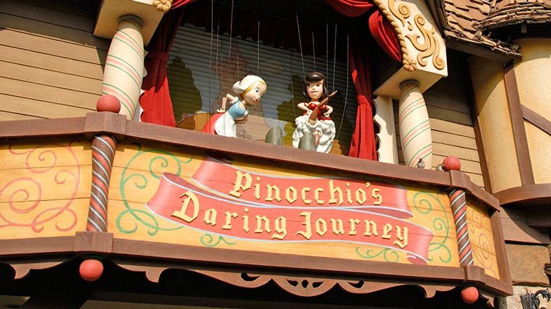 Pinocchio's Daring Journey · Fantasyland