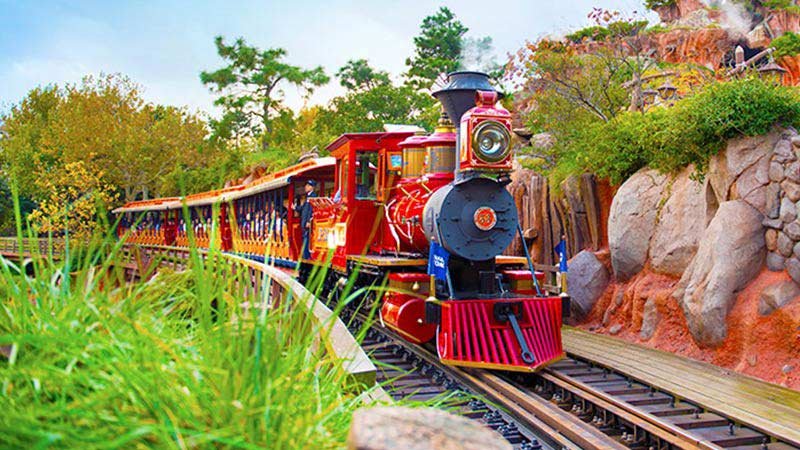Western River Railroad en Adventureland, Tokyo Disney Resort