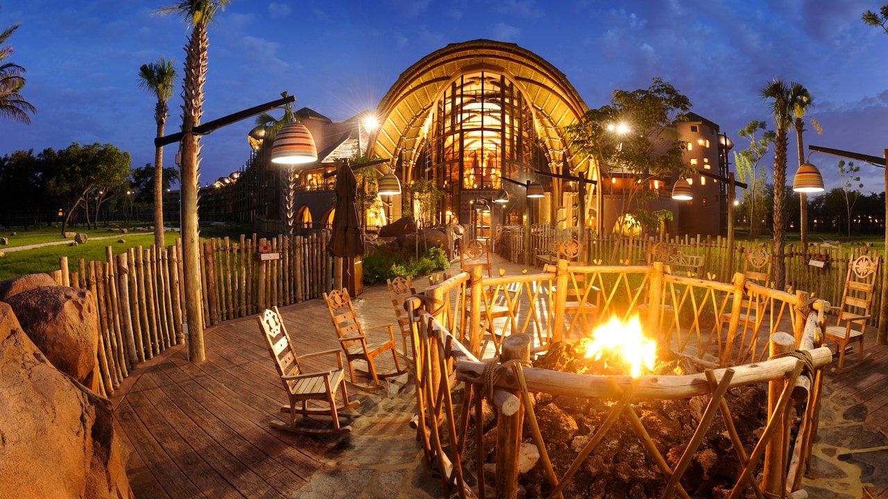 Vista del hotel Disney's Animal Kingdom Villas - Kidani Village