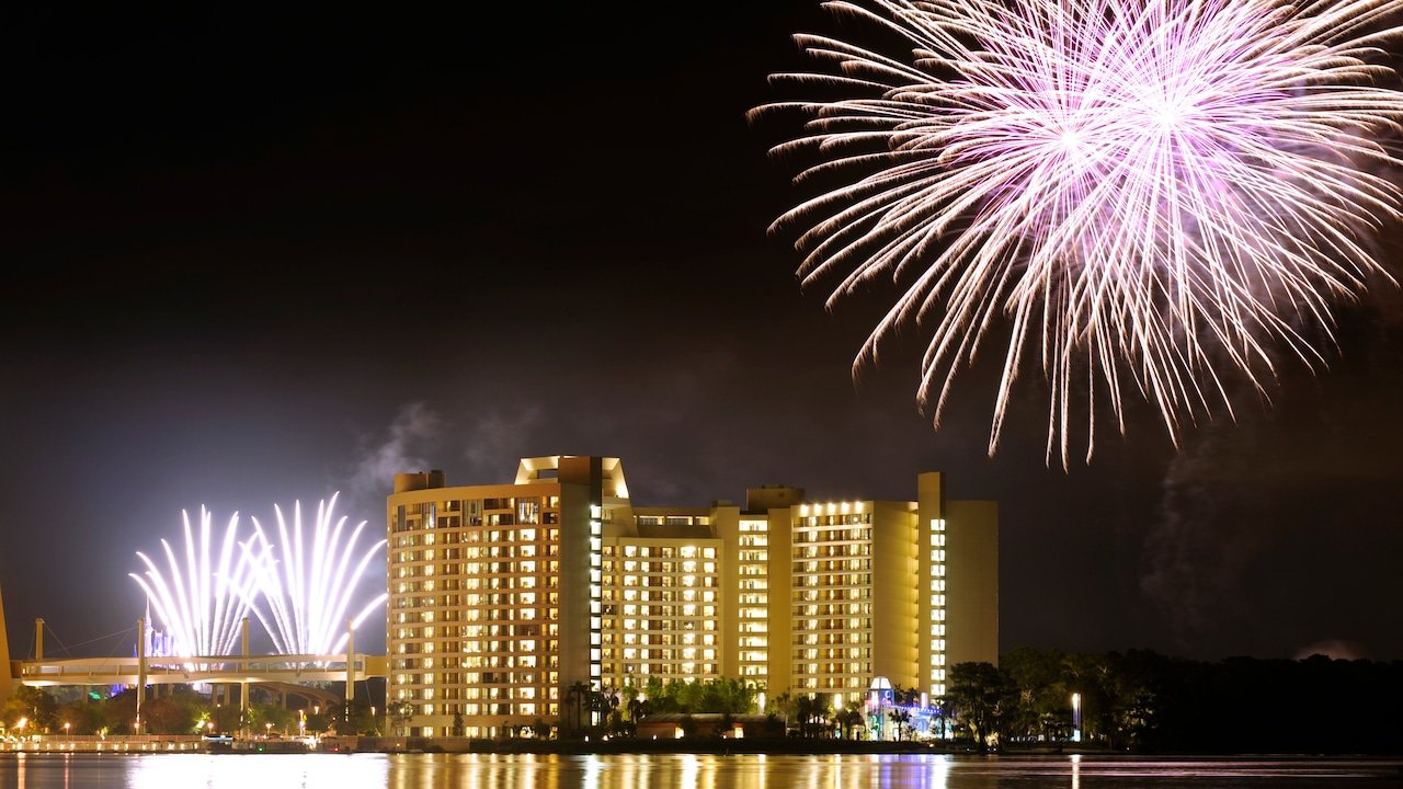 Vista del hotel Bay Lake Tower at Disney's Contemporary Resort