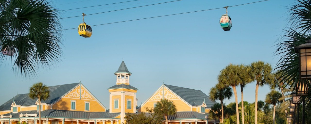 Vista del hotel Disney's Caribbean Beach Resort
