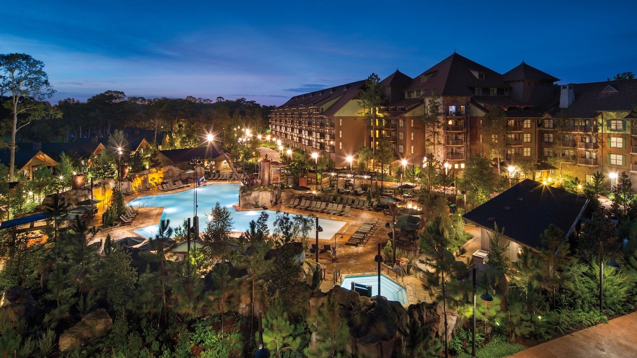Vista del hotel Boulder Ridge Villas at Disney's Wilderness Lodge