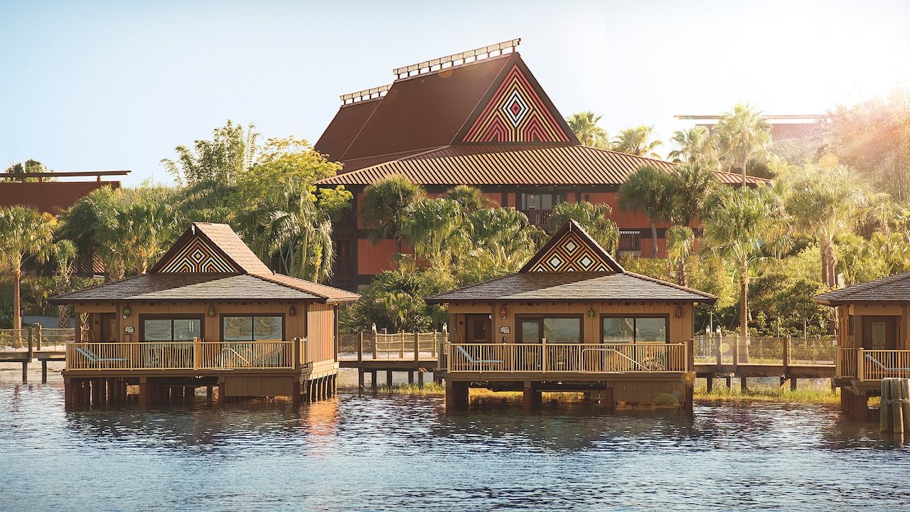 Vista del hotel Disney's Polynesian Villas & Bungalows