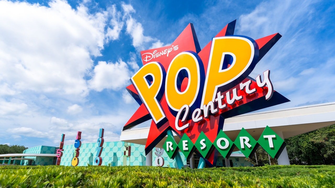Vista del hotel Disney's Pop Century Resort