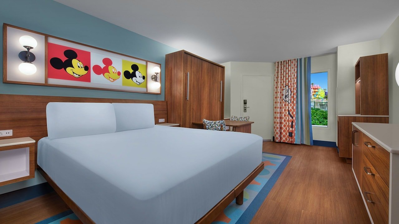 Ejemplo de alojamiento en Disney's Pop Century Resort