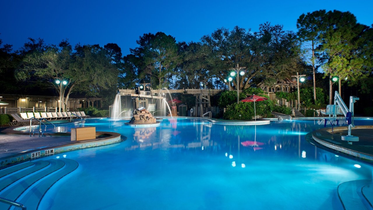 Piscina o espacio destacado de Disney's Port Orleans Resort - Riverside
