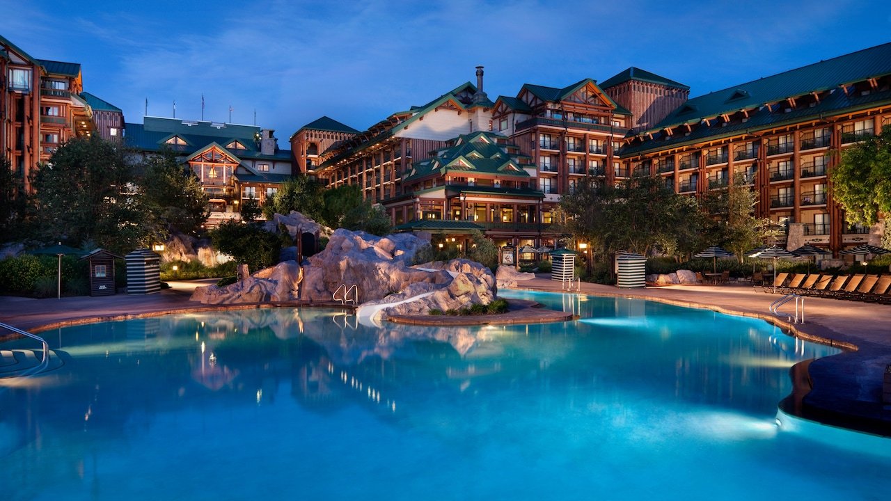 Piscina o espacio destacado de Disney's Wilderness Lodge