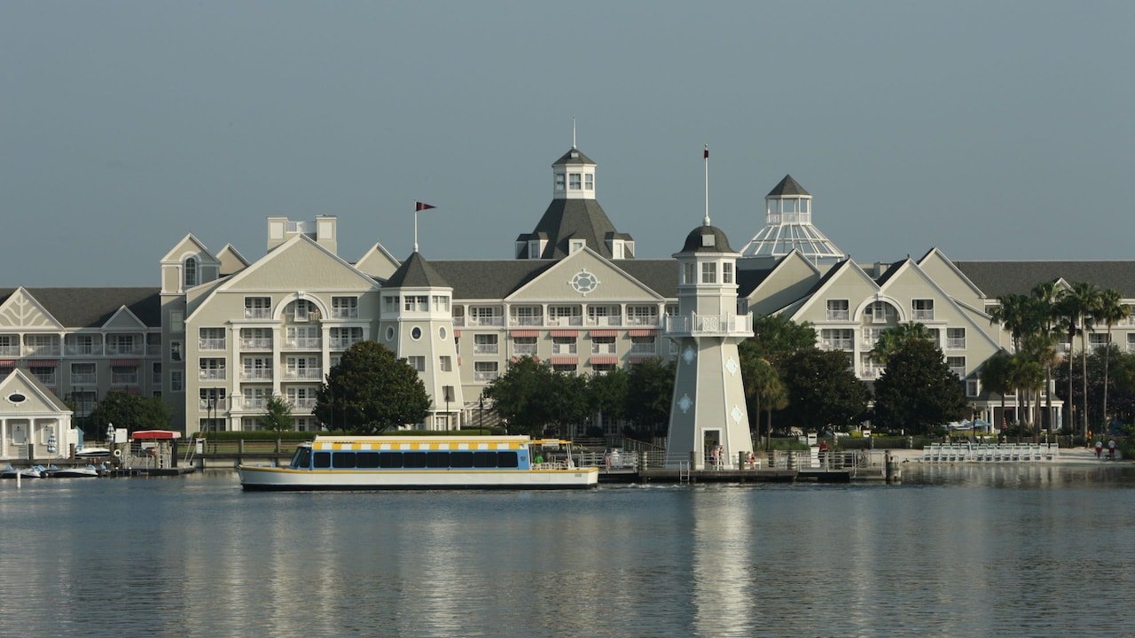 Vista del hotel Disney's Yacht Club Resort
