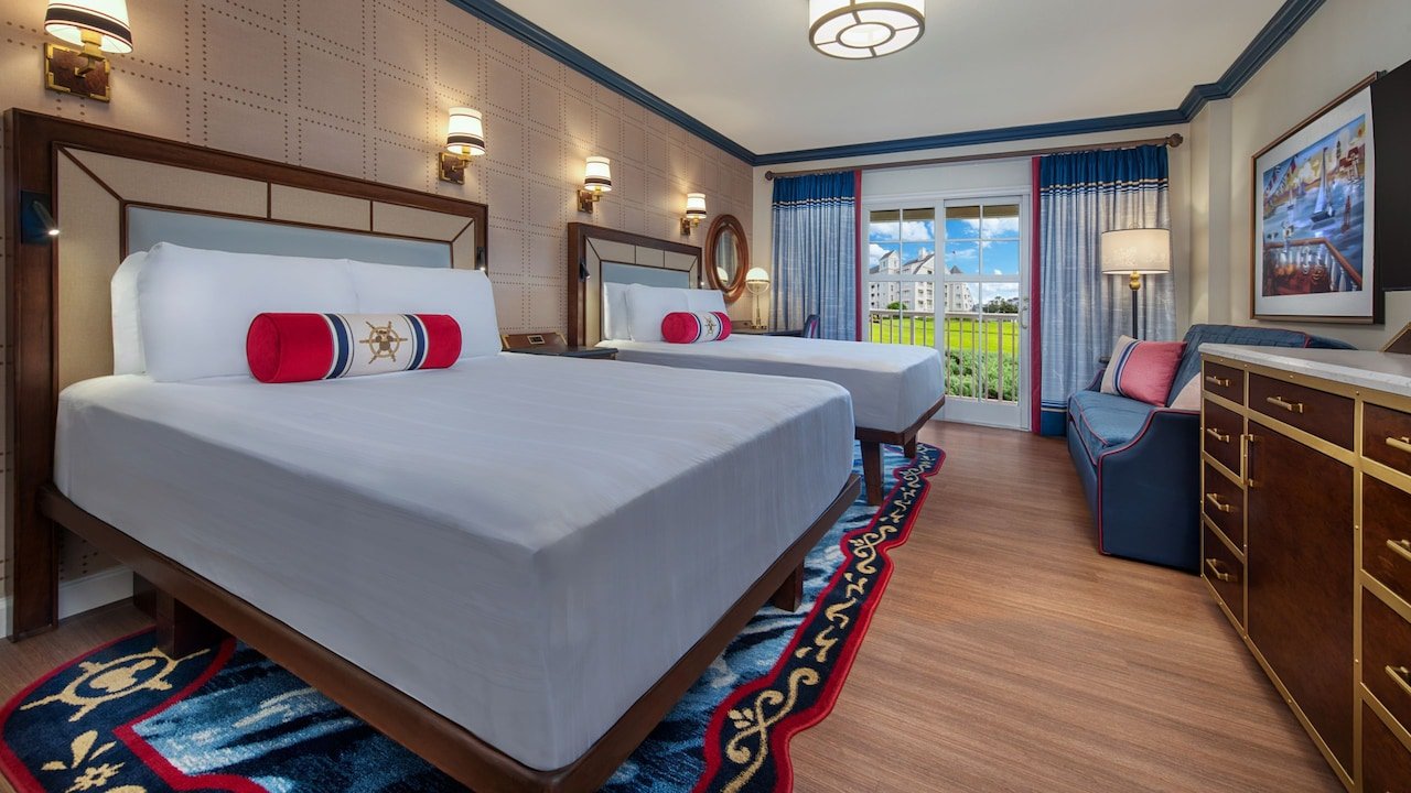 Ejemplo de alojamiento en Disney's Yacht Club Resort