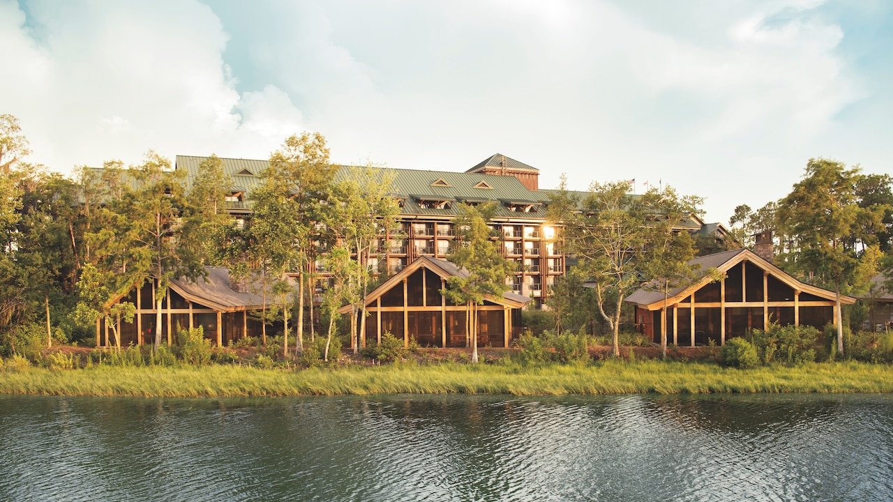 Vista del hotel Copper Creek Villas & Cabins at Disney's Wilderness Lodge